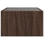 vidaXL Couchtisch mit Infinity-LED Braun Eichen-Optik 70x50x30 cm vidaXL Couchtisch mit Infinity-LED Braun Eichen-Optik 70x50x30 cm