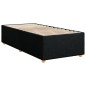 vidaXL Boxspringbett mit Matratze Schwarz Stoff vidaXL Boxspringbett mit Matratze Schwarz Stoff