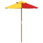 vidaXL Sonnenschirm für Kinder mit Holzmast Ø120x140 cm vidaXL Sonnenschirm für Kinder mit Holzmast Ø120x140 cm