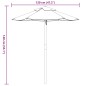 vidaXL Sonnenschirm für Kinder mit Holzmast Ø120x140 cm vidaXL Sonnenschirm für Kinder mit Holzmast Ø120x140 cm