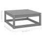 vidaXL 6-tlg. Garten-Lounge-Set mit Kissen Kiefer Massivholz vidaXL 6-tlg. Garten-Lounge-Set mit Kissen Kiefer Massivholz