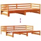vidaXL Tagesbett Ausziehbar mit Schubladen 90x190 cm Massivholz Kiefer vidaXL Tagesbett Ausziehbar mit Schubladen 90x190 cm Massivholz Kiefer