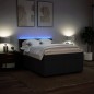 vidaXL Boxspringbett mit Matratze Schwarz 140x190 cm Stoff vidaXL Boxspringbett mit Matratze Schwarz 140x190 cm Stoff