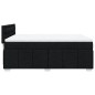 vidaXL Boxspringbett mit Matratze Schwarz 140x190 cm Stoff vidaXL Boxspringbett mit Matratze Schwarz 140x190 cm Stoff