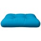 vidaXL Palettenkissen Hellblau 58x58x10 cm Stoff vidaXL Palettenkissen Hellblau 58x58x10 cm Stoff