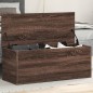 vidaXL Truhe Braun Eichen-Optik 90x35x35 cm Holzwerkstoff vidaXL Truhe Braun Eichen-Optik 90x35x35 cm Holzwerkstoff