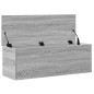 vidaXL Truhe Grau Sonoma 102x35x35 cm Holzwerkstoff vidaXL Truhe Grau Sonoma 102x35x35 cm Holzwerkstoff