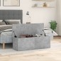 vidaXL Truhe Betongrau 102x35x35 cm Holzwerkstoff vidaXL Truhe Betongrau 102x35x35 cm Holzwerkstoff