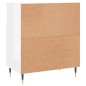 vidaXL Sideboards 3 Stk. Hochglanz-Weiß Holzwerkstoff vidaXL Sideboards 3 Stk. Hochglanz-Weiß Holzwerkstoff