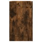 vidaXL Wandregal Räuchereiche 75x35x60 cm Holzwerkstoff vidaXL Wandregal Räuchereiche 75x35x60 cm Holzwerkstoff