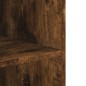 vidaXL Wandregal Räuchereiche 75x35x60 cm Holzwerkstoff vidaXL Wandregal Räuchereiche 75x35x60 cm Holzwerkstoff