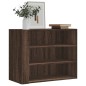 vidaXL Wandregal Braun Eichen-Optik 75x35x60 cm Holzwerkstoff vidaXL Wandregal Braun Eichen-Optik 75x35x60 cm Holzwerkstoff