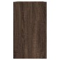 vidaXL Wandregal Braun Eichen-Optik 75x35x60 cm Holzwerkstoff vidaXL Wandregal Braun Eichen-Optik 75x35x60 cm Holzwerkstoff