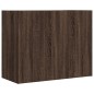 vidaXL Wandregal Braun Eichen-Optik 75x35x60 cm Holzwerkstoff vidaXL Wandregal Braun Eichen-Optik 75x35x60 cm Holzwerkstoff