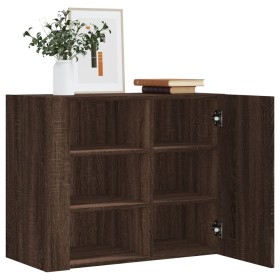 vidaXL Wandregal Braun Eichen-Optik 75x35x60 cm Holzwerkstoff