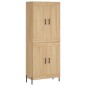Highboard Sonoma-Eiche 69,5x34x180 cm Holzwerkstoff Highboard Sonoma-Eiche 69,5x34x180 cm Holzwerkstoff