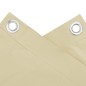 vidaXL Balkon-Sichtschutz Creme 800x75 cm PVC vidaXL Balkon-Sichtschutz Creme 800x75 cm PVC