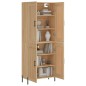 Highboard Sonoma-Eiche 69,5x34x180 cm Holzwerkstoff Highboard Sonoma-Eiche 69,5x34x180 cm Holzwerkstoff