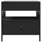 vidaXL Couchtisch mit Infinity-LED Schwarz 50x50x51 cm vidaXL Couchtisch mit Infinity-LED Schwarz 50x50x51 cm