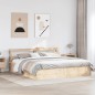 vidaXL Massivholzbett mit Kopfteil 180x200 cm Kiefer vidaXL Massivholzbett mit Kopfteil 180x200 cm Kiefer