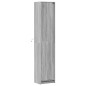vidaXL Highboard mit LED-Beleuchtung Grau Sonoma 41,5x32,5x200 cm vidaXL Highboard mit LED-Beleuchtung Grau Sonoma 41,5x32,5x200 cm