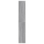 vidaXL Highboard mit LED-Beleuchtung Grau Sonoma 41,5x32,5x200 cm vidaXL Highboard mit LED-Beleuchtung Grau Sonoma 41,5x32,5x200 cm