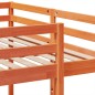vidaXL Dreifach-Etagenbett Braun 140x200/70x140 cm Massivholz Kiefer vidaXL Dreifach-Etagenbett Braun 140x200/70x140 cm Massivholz Kiefer