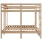 vidaXL Dreifach-Etagenbett 140x200/70x140 cm Massivholz Kiefer vidaXL Dreifach-Etagenbett 140x200/70x140 cm Massivholz Kiefer