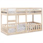 vidaXL Etagenbett 90x200 cm Massivholz Kiefer vidaXL Etagenbett 90x200 cm Massivholz Kiefer