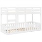 vidaXL Etagenbett Weiß 75x190 cm Massivholz Kiefer vidaXL Etagenbett Weiß 75x190 cm Massivholz Kiefer