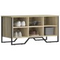 vidaXL Schuhregal Sonoma-Eiche 90x38x45,5 cm Holzwerkstoff vidaXL Schuhregal Sonoma-Eiche 90x38x45,5 cm Holzwerkstoff