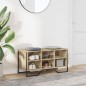 vidaXL Schuhregal Sonoma-Eiche 90x38x45,5 cm Holzwerkstoff vidaXL Schuhregal Sonoma-Eiche 90x38x45,5 cm Holzwerkstoff