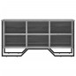 vidaXL Schuhregal Grau Sonoma 90x38x45,5 cm Holzwerkstoff vidaXL Schuhregal Grau Sonoma 90x38x45,5 cm Holzwerkstoff