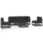 6-tlg. Garten-Lounge-Set mit Kissen Kiefer Massivholz 6-tlg. Garten-Lounge-Set mit Kissen Kiefer Massivholz