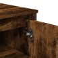 vidaXL Waschbeckenunterschrank Räuchereiche 91x35x60 cm Holzwerkstoff vidaXL Waschbeckenunterschrank Räuchereiche 91x35x60 cm Holzwerkstoff