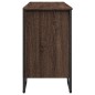 vidaXL Waschbeckenunterschrank Braun Eichen-Optik 91x35x60 cm vidaXL Waschbeckenunterschrank Braun Eichen-Optik 91x35x60 cm