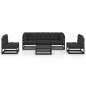6-tlg. Garten-Lounge-Set mit Kissen Kiefer Massivholz 6-tlg. Garten-Lounge-Set mit Kissen Kiefer Massivholz