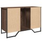 vidaXL Waschbeckenunterschrank Braun Eichen-Optik 91x35x60 cm vidaXL Waschbeckenunterschrank Braun Eichen-Optik 91x35x60 cm