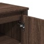 vidaXL Waschbeckenunterschrank Braun Eichen-Optik 91x35x60 cm vidaXL Waschbeckenunterschrank Braun Eichen-Optik 91x35x60 cm