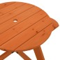 vidaXL Picknicktisch für 4 Kinder mit Sonnenschirm Rund Tannenholz vidaXL Picknicktisch für 4 Kinder mit Sonnenschirm Rund Tannenholz