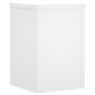 vidaXL Pflanzenständer 2 Stk. Weiß 20x20x30 cm Holzwerkstoff vidaXL Pflanzenständer 2 Stk. Weiß 20x20x30 cm Holzwerkstoff