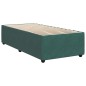 vidaXL Boxspringbett mit Matratze Dunkelgrün 90x200 cm Samt vidaXL Boxspringbett mit Matratze Dunkelgrün 90x200 cm Samt