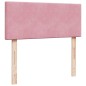 vidaXL Boxspringbett mit Matratze Rosa 120x200 cm Samt vidaXL Boxspringbett mit Matratze Rosa 120x200 cm Samt