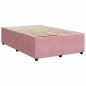 vidaXL Boxspringbett mit Matratze Rosa 120x200 cm Samt vidaXL Boxspringbett mit Matratze Rosa 120x200 cm Samt