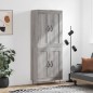 Highboard Grau Sonoma 69,5x34x180 cm Holzwerkstoff Highboard Grau Sonoma 69,5x34x180 cm Holzwerkstoff