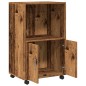vidaXL Rollschrank Altholz-Optik 55x40x91 cm Holzwerkstoff vidaXL Rollschrank Altholz-Optik 55x40x91 cm Holzwerkstoff