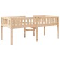 vidaXL Kinderbett ohne Matratze 90x190 cm Massivholz Kiefer vidaXL Kinderbett ohne Matratze 90x190 cm Massivholz Kiefer