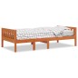 vidaXL Kinderbett ohne Matratze Wachsbraun 90x190 cm Massivholz Kiefer vidaXL Kinderbett ohne Matratze Wachsbraun 90x190 cm Massivholz Kiefer