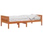 vidaXL Kinderbett ohne Matratze Wachsbraun 90x190 cm Massivholz Kiefer vidaXL Kinderbett ohne Matratze Wachsbraun 90x190 cm Massivholz Kiefer