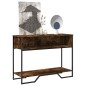 vidaXL Konsolentisch Räuchereiche 100x35x74,5 cm Holzwerkstoff vidaXL Konsolentisch Räuchereiche 100x35x74,5 cm Holzwerkstoff